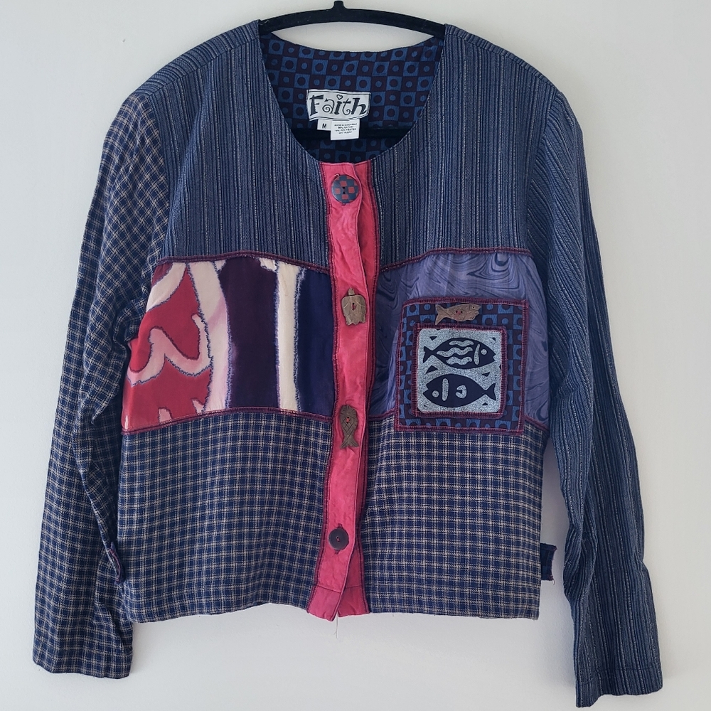 Faith Colorful Patchwork Jacket